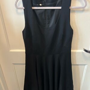 Chic Black Sleeveless Mini Dress